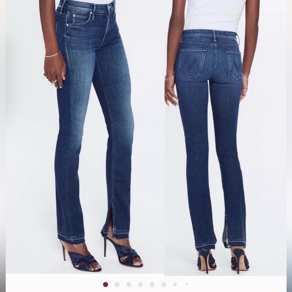 COPY - MOTHER The rascal slit undone hem